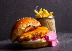 Crispy Truffle Burger