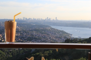 çikolata, karamel, şeftali, tropikal meyveler