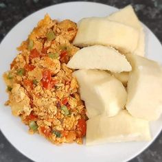 YAM AND EGG SAUCE