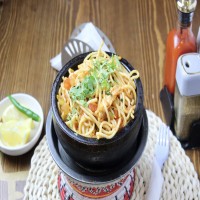 مكرونة بالدجاج