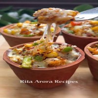 Classic Corn Kulhad Pizza