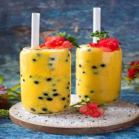 Mango Boba Tea