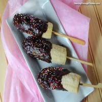 CHOCOBANAN WITH JIMMMIES SPRINKLES