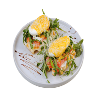 Бельгиялық таңғы ас/ Бельгийский завтрак / Belgian breakfast