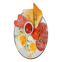 Америқалық таңғы ас / Американский завтрак / Аmerican Breakfast