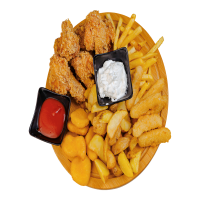 Комбо тауық еті / Комбо чикен / Chicken combo