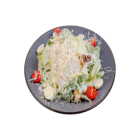 Тауық қосылған Цезарь салаты / Салат Цезарь с курицей / Caesar salad with chicken