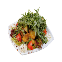 Қышқыл тәтті соустағы қытырлақ баклажан / Хрустящий баклажан с кисло сладком соусе / Crispy eggplant with sweet and sour sauce