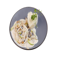 Тауық еті қосылған фрикасе / Фрикасе из курицы / Chicken fricassee