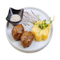 Сиыр етінен жасалған котлеттер / Говяжие котлеты / Beef cutlets