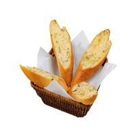 Сарымсақ қосылан багет / Чесночный багет / Garlic baguette