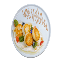 Банан Қосылған Сырники / Банановые Сырники / Banana Cheesecakes