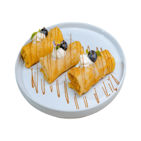 Сүзбе қосылған құймақ / Блины с творогом / Pancakes with cottage cheese