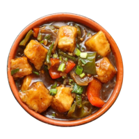 Veg Paneer Chilli with Gravy