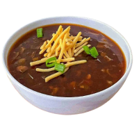 Veg Manchurian Soup -F