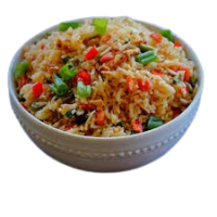 Veg Garlic Rice-F