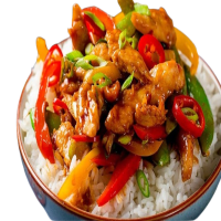 Foodiiees Special Chicken Veg Rice with Gravy