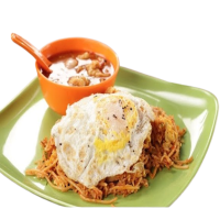 Chicken Triple Schezwan Rice with Gravy