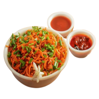 Veg Schezwan Noodles with Gravy