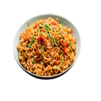 Veg Malaysian Noodles With Gravy