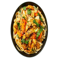 Chicken Malaysian Noodles with Gravy
