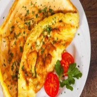 بيض اومليت بالجبن