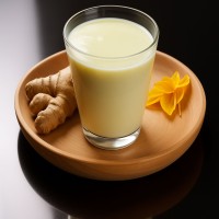 حليب بالزنجبيل