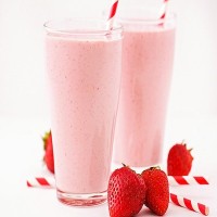 strawberry milkshake