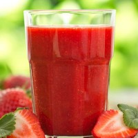 Strawberry juice