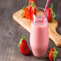 Strawberry smoothie