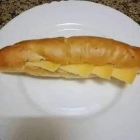 Cheddar cheese sandwich