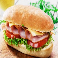 Luncheon meat sandwich