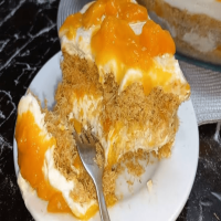 Kunafa with mango