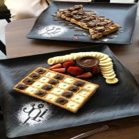 Meyveli waffle