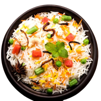 Veg Hyderabadi Dum Biryani-F