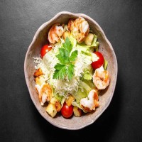 Цезарь с креветками