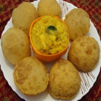 Poori Masala (2 Pcs)