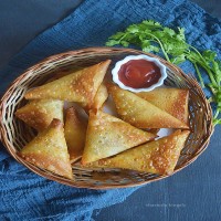 Samosa Chicken/Veg