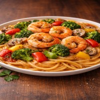 Shrimps Pasta