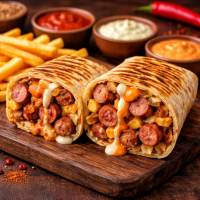 French Tacos Sausage