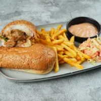 Chicken Stroganoff Sandwich