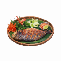 Cá cam nướng mọi