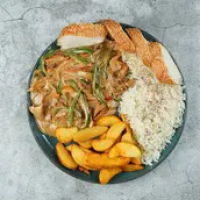 Chicken Stroganoff Plate