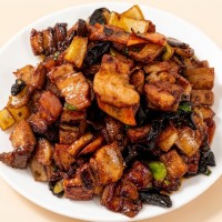 Carne de porco com pimenta