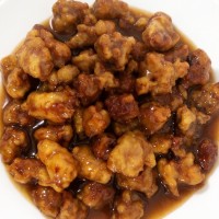 Carne de porco agridoce
