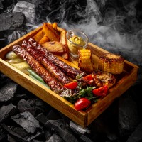 Колбаски из курицы на гриле